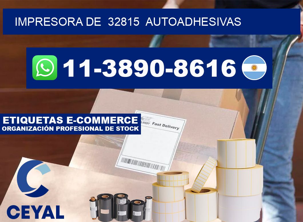 impresora de  32815  autoadhesivas