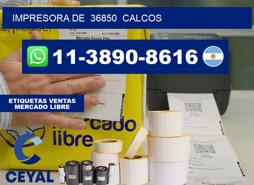 impresora de 36850 calcos