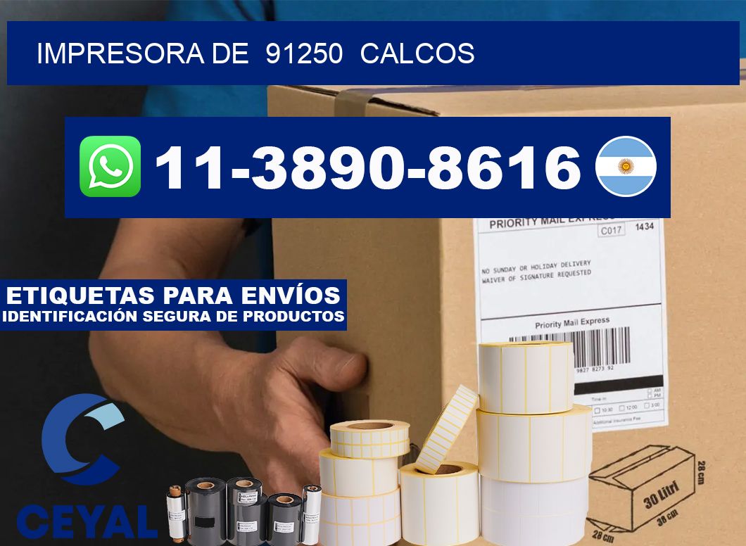 impresora de  91250  calcos