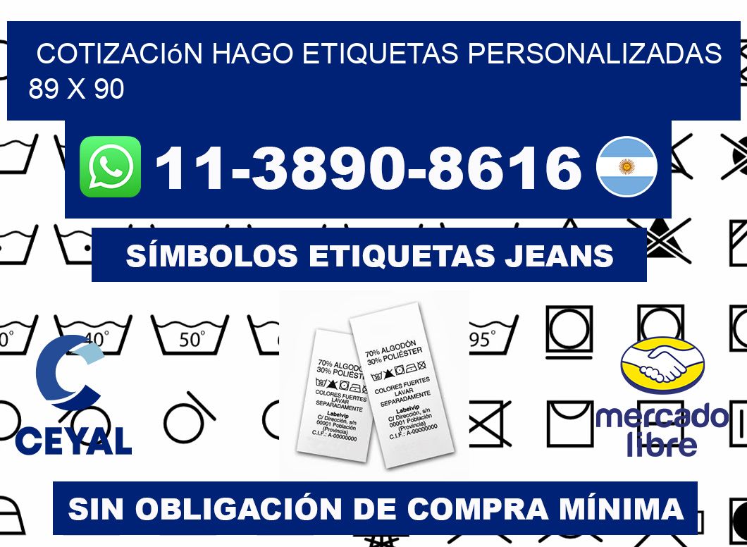 cotización hago etiquetas personalizadas 89 x 90