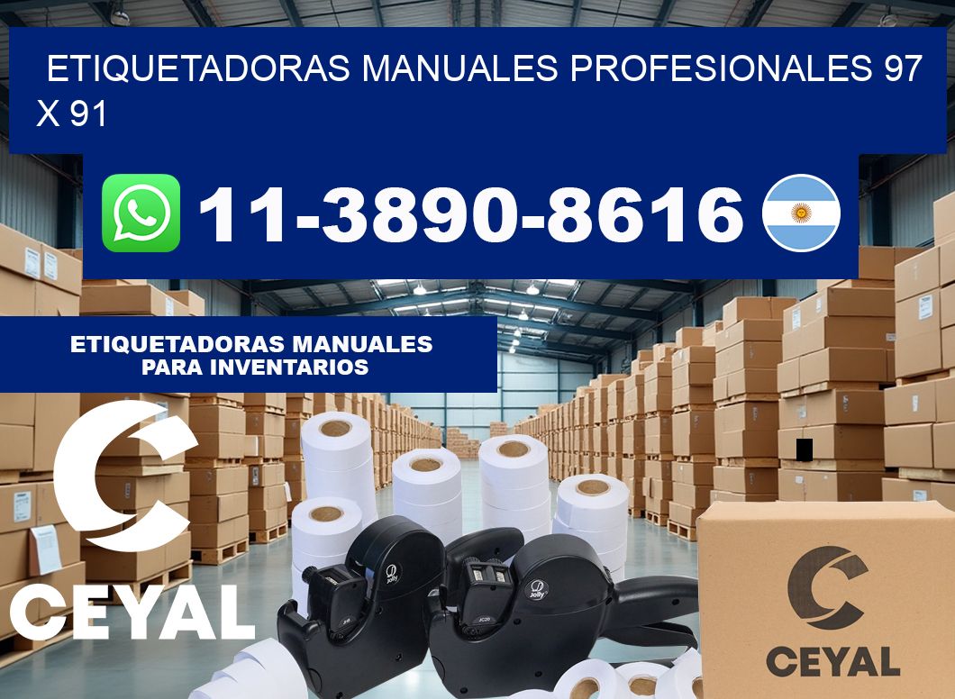 etiquetadoras manuales profesionales 97 x 91