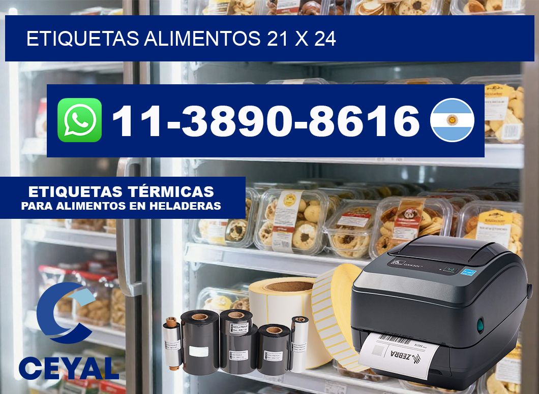 etiquetas alimentos 21 x 24