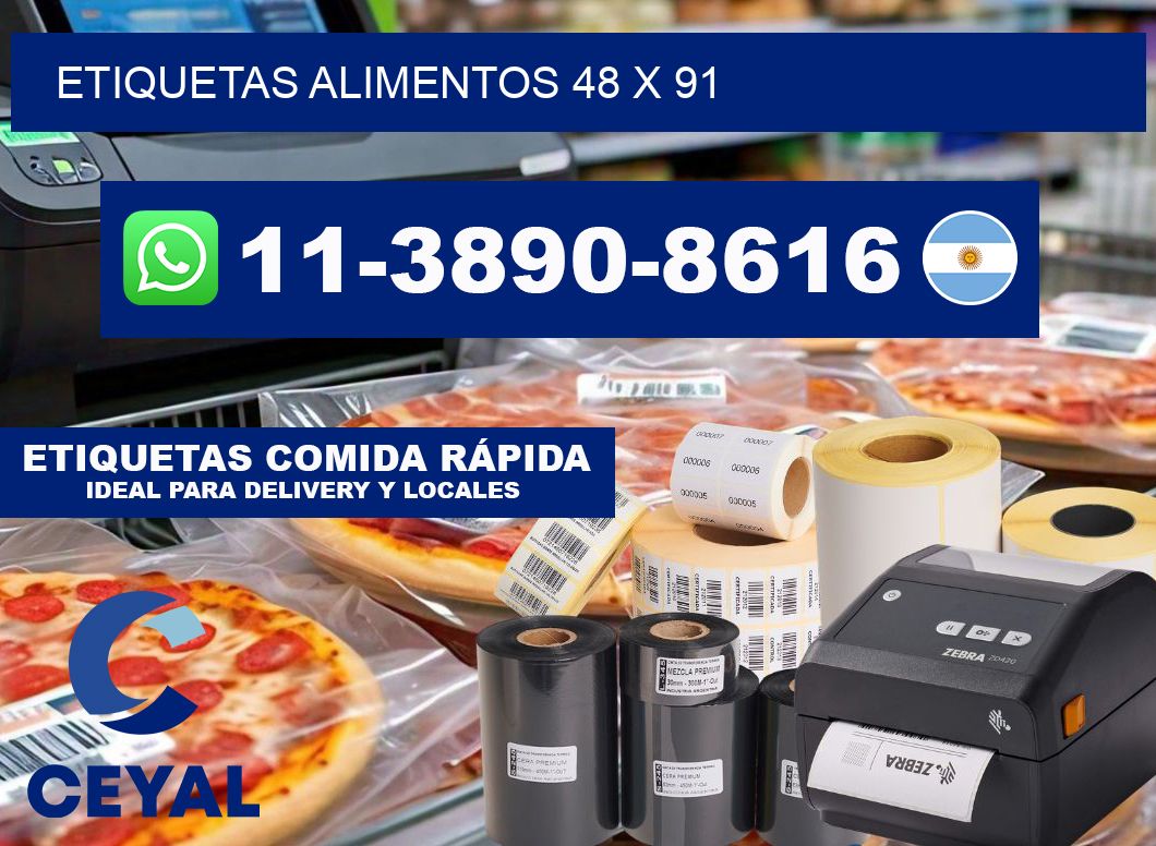 etiquetas alimentos 48 x 91