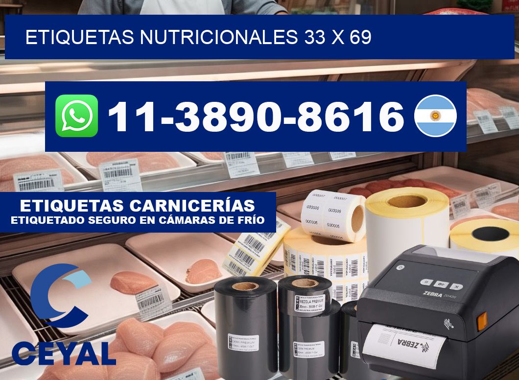 etiquetas nutricionales 33 x 69