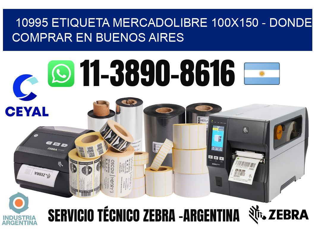 10995 etiqueta MercadoLibre 100x150 - Donde Comprar en Buenos Aires