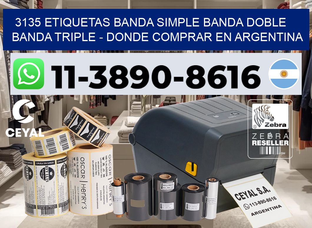 3135 etiquetas banda simple banda doble banda triple – Donde Comprar en Argentina