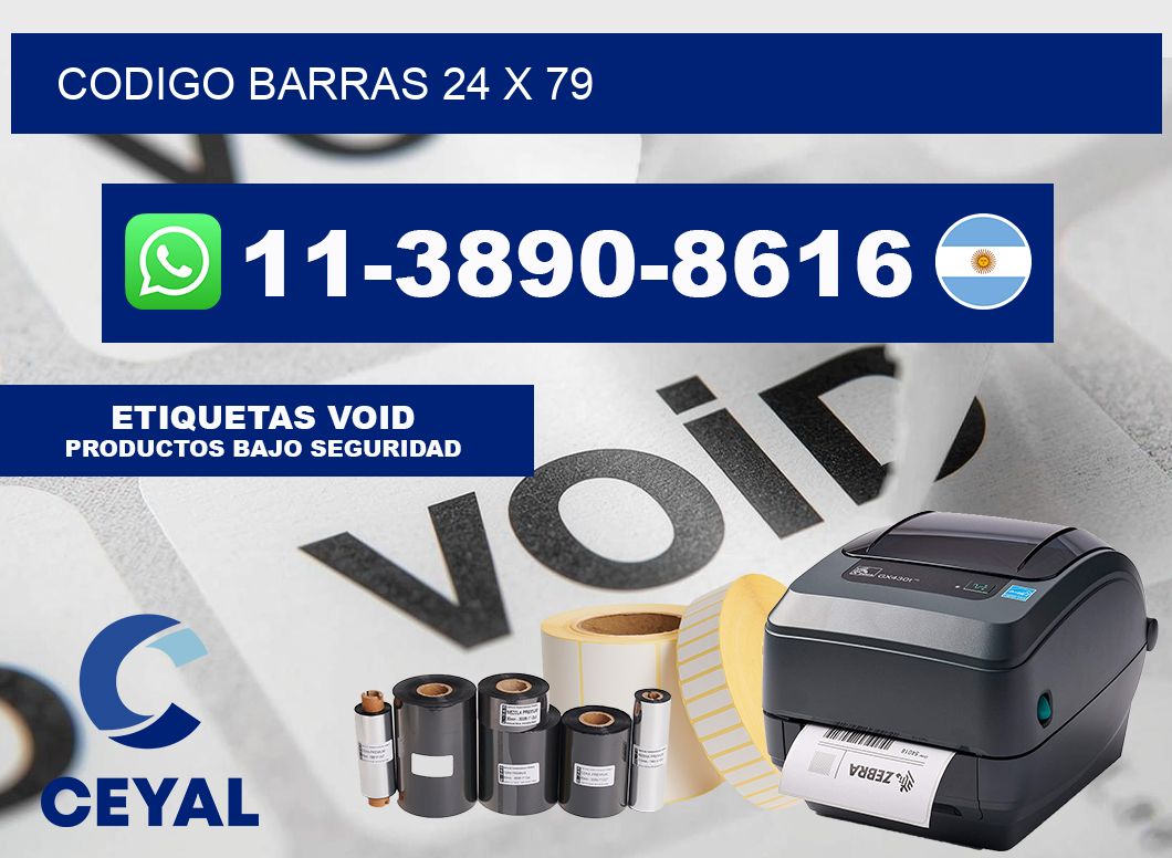 Codigo barras 24 x 79