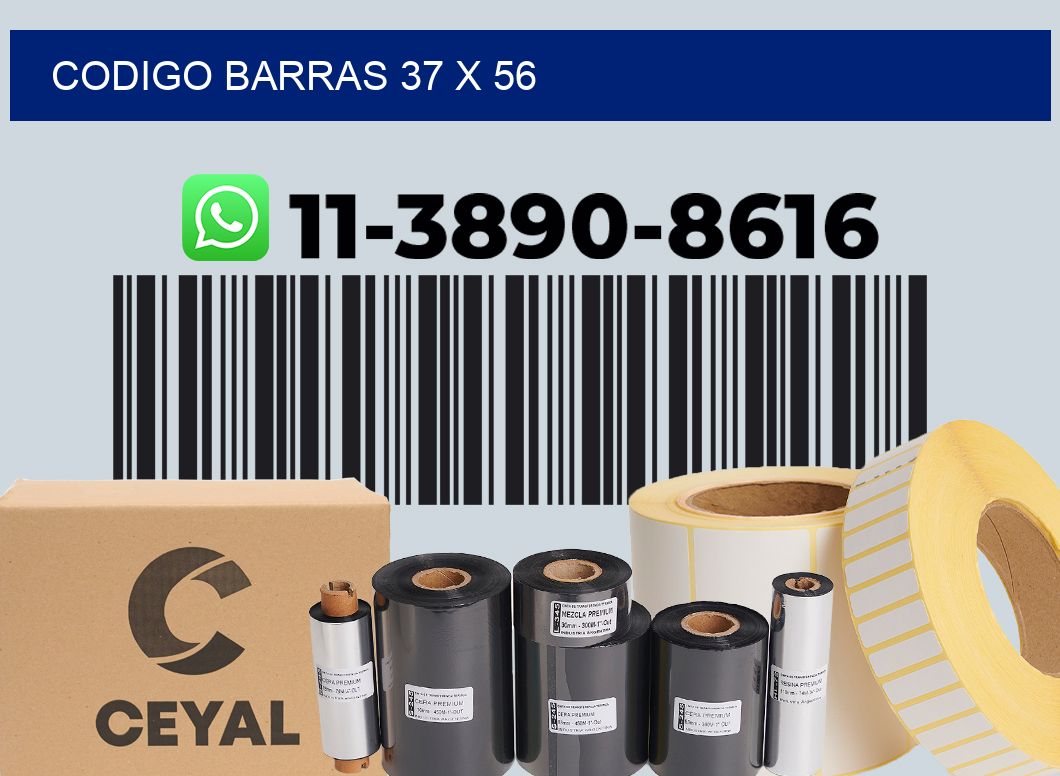 Codigo barras 37 x 56