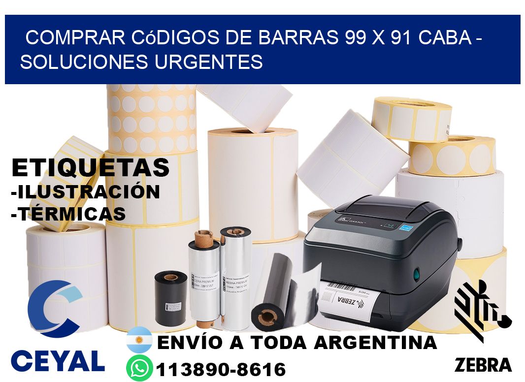 Comprar códigos de barras 99 x 91 CABA - soluciones urgentes
