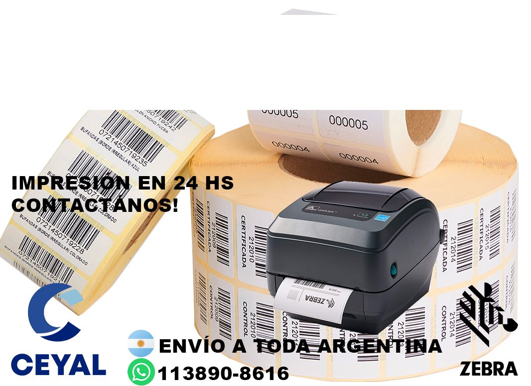 Donde Comprar etiquetas 70 x 83 en AV AVELLANEDA? Buenos Aires - Stock permanente
