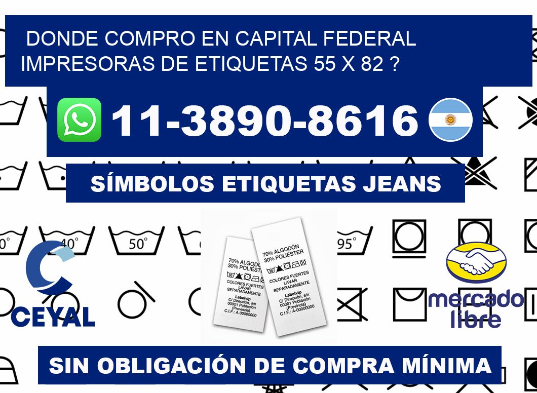 donde compro en capital federal impresoras de etiquetas 55 x 82 ?