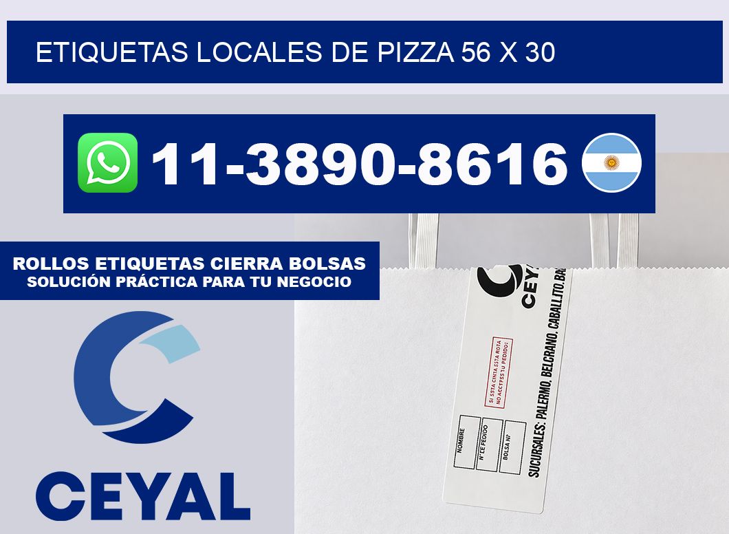 etiquetas locales de pizza 56 x 30