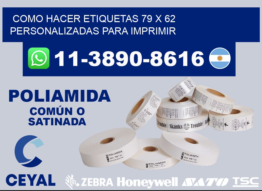 como hacer etiquetas 79 x 62 personalizadas para imprimir
