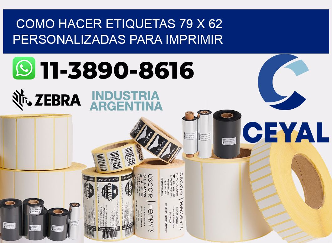 como hacer etiquetas 79 x 62 personalizadas para imprimir