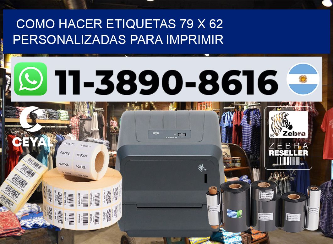como hacer etiquetas 79 x 62 personalizadas para imprimir