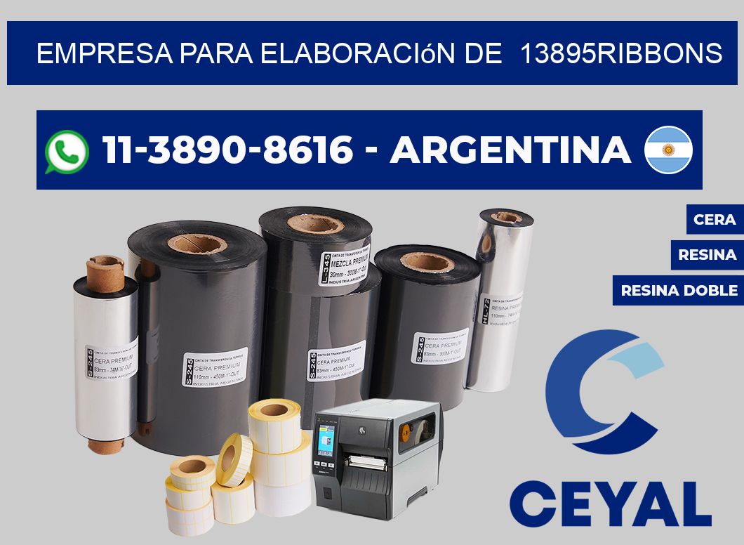 empresa para elaboración de  13895ribbons
