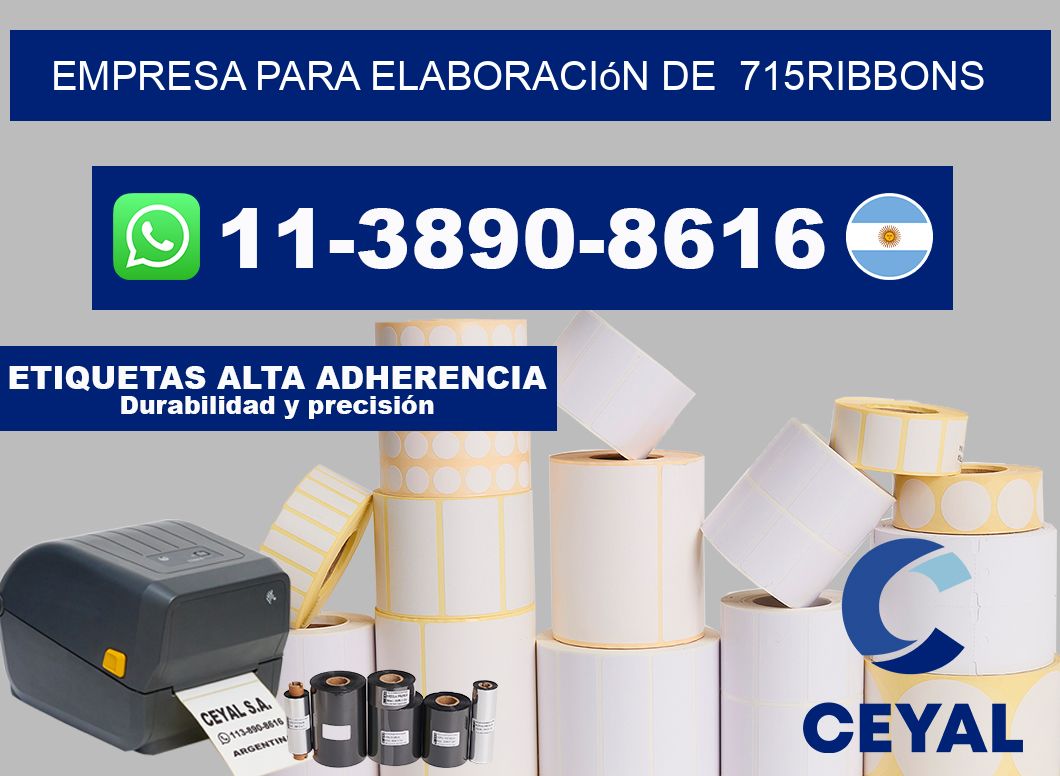 empresa para elaboración de  715ribbons