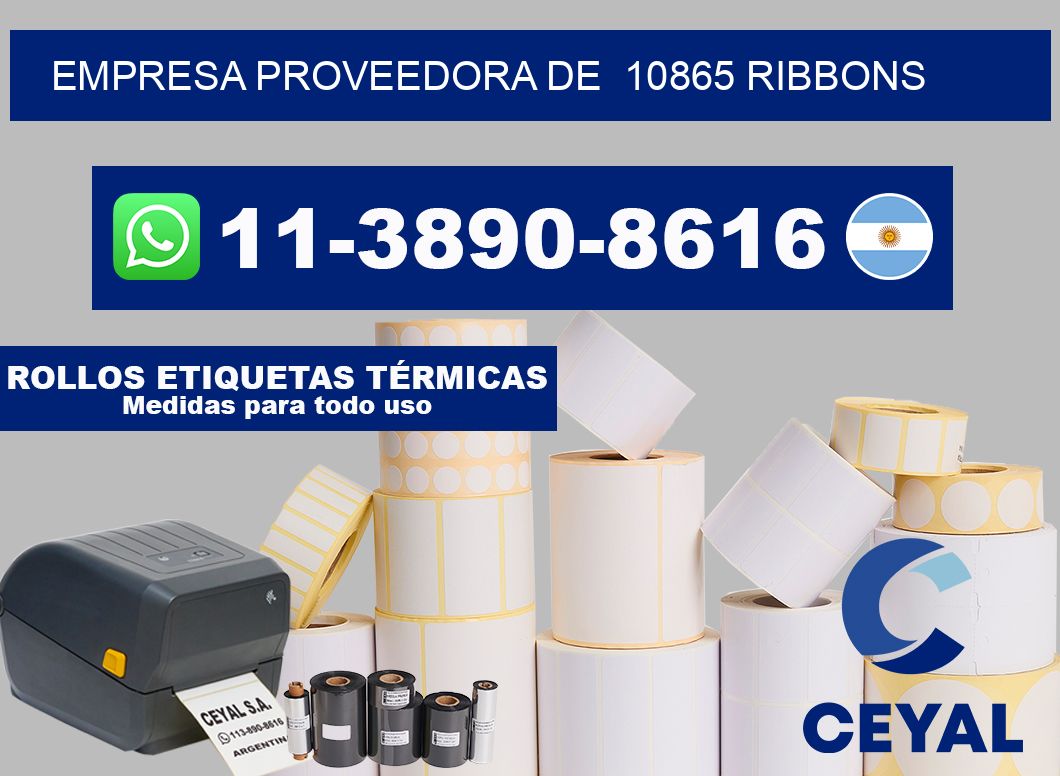 empresa proveedora de  10865 ribbons