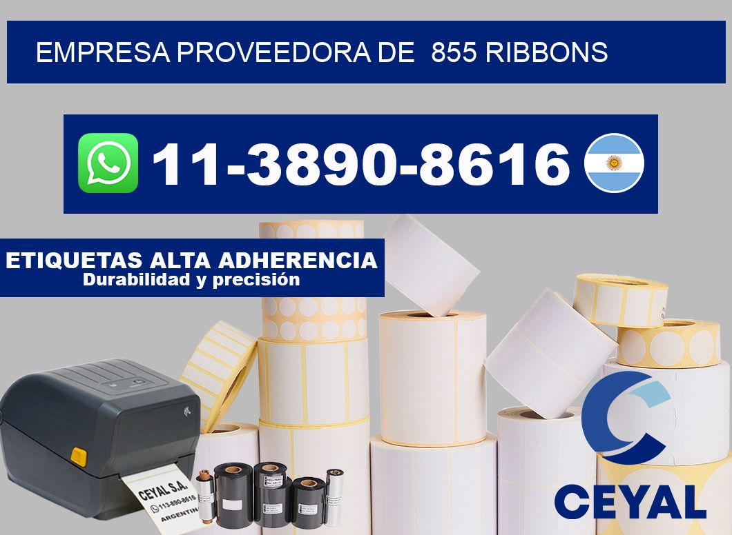 empresa proveedora de  855 ribbons