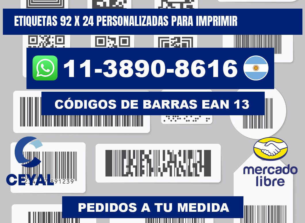 etiquetas 92 x 24 personalizadas para imprimir