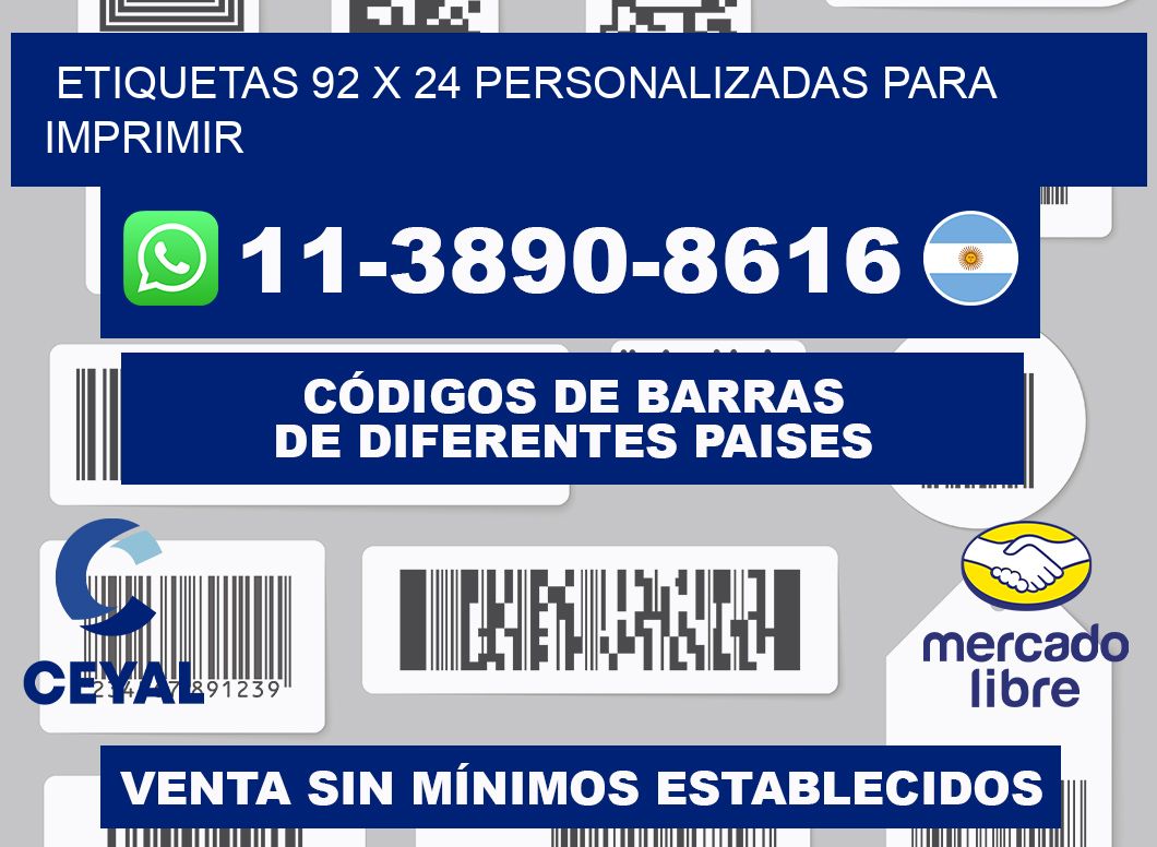 etiquetas 92 x 24 personalizadas para imprimir