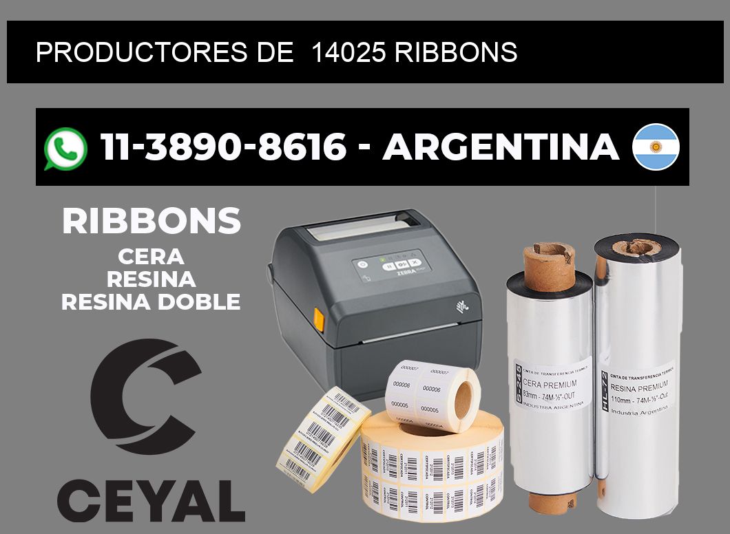 productores de  14025 ribbons