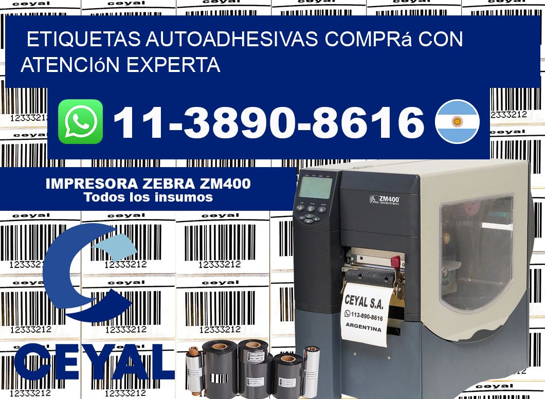 ETIQUETAS AUTOADHESIVAS Comprá con atención experta