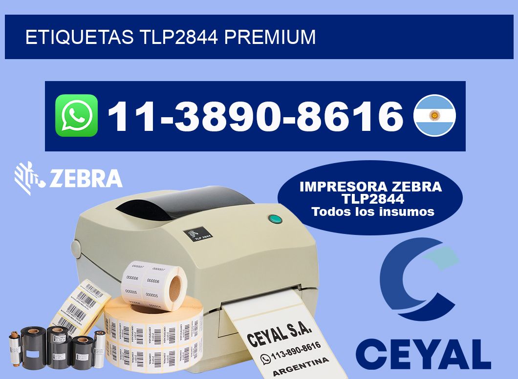 ETIQUETAS TLP2844 Premium