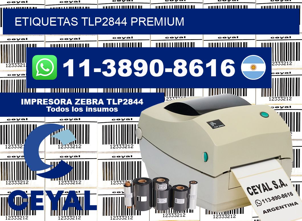 ETIQUETAS TLP2844 Premium