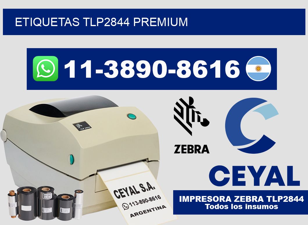 ETIQUETAS TLP2844 Premium