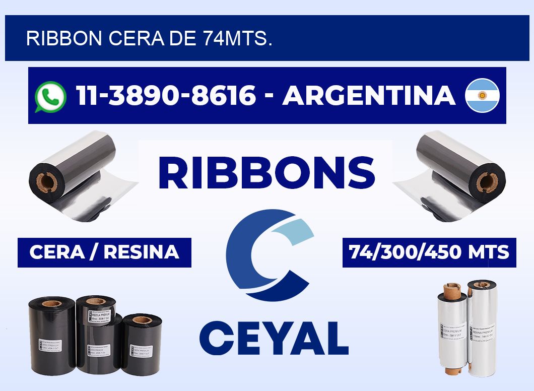 RIBBON CERA DE 74MTS.