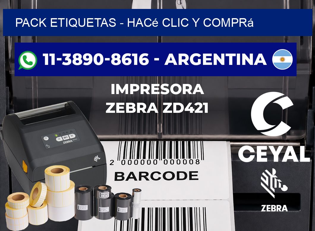 pack etiquetas - Hacé clic y comprá