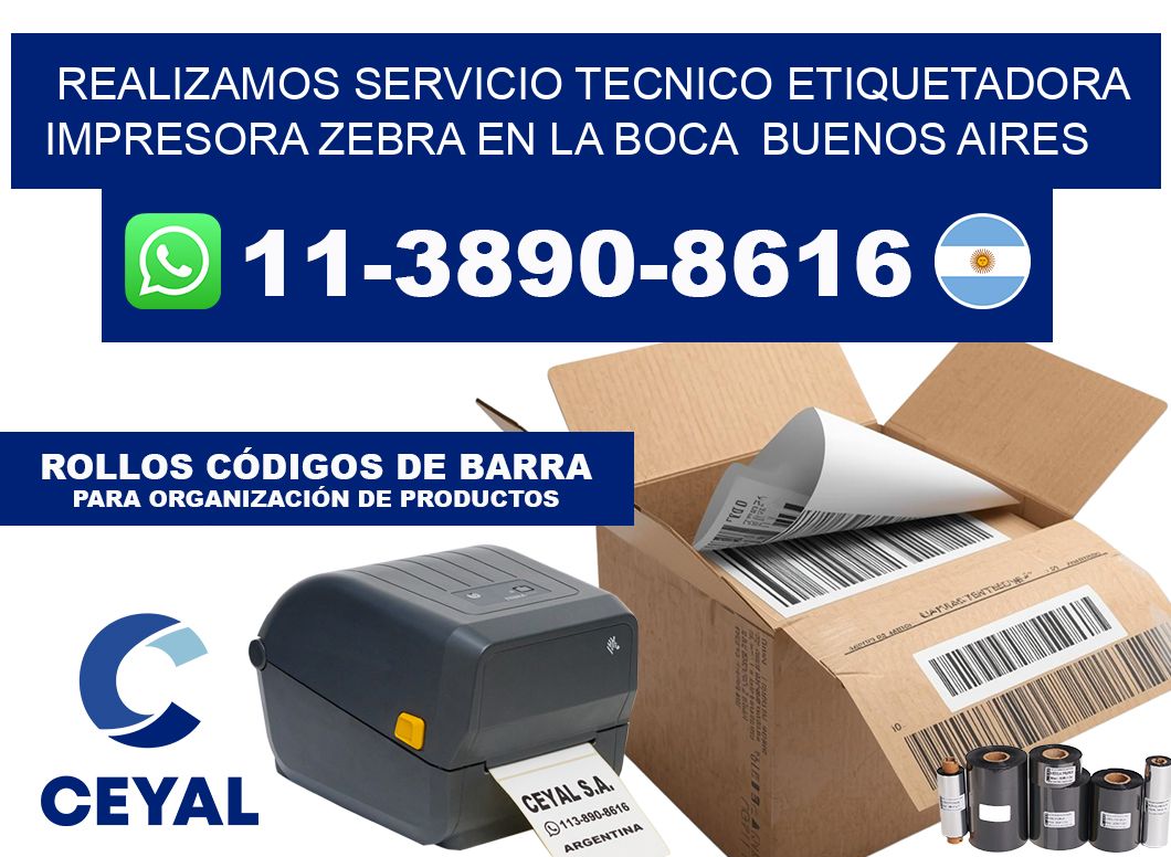 realizamos servicio tecnico etiquetadora impresora Zebra en La Boca Buenos Aires
