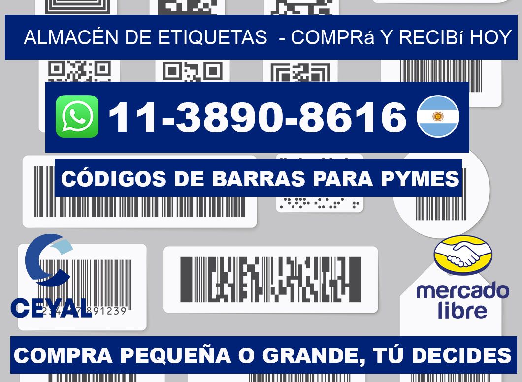 ALMACÉN DE ETIQUETAS - Comprá y recibí hoy