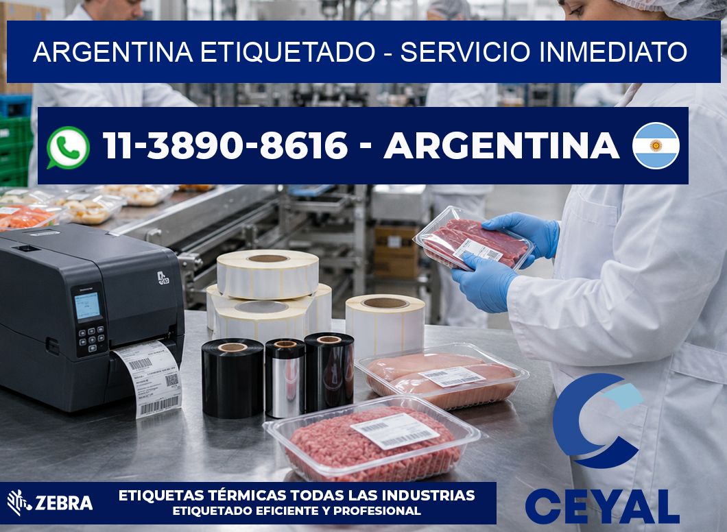 ARGENTINA ETIQUETADO - Servicio inmediato