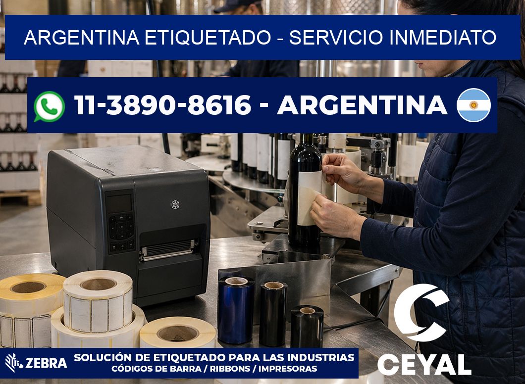 ARGENTINA ETIQUETADO - Servicio inmediato