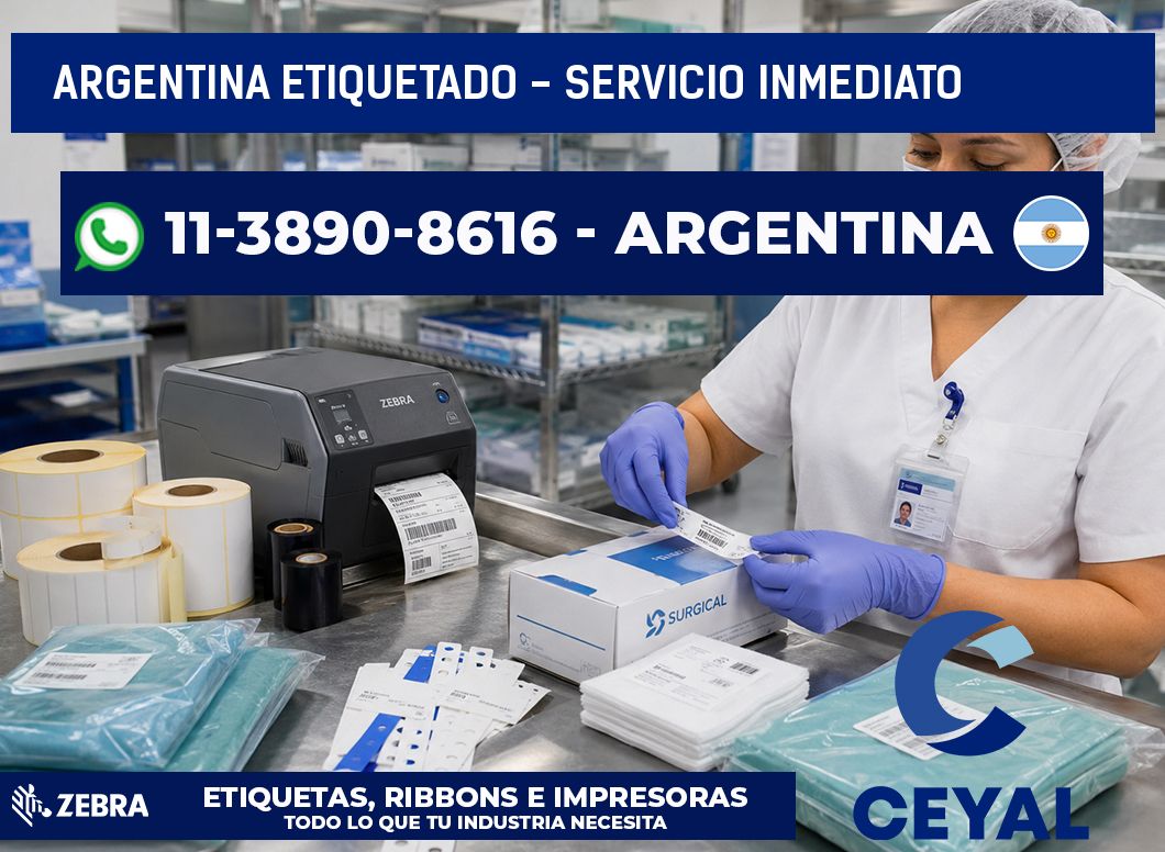 ARGENTINA ETIQUETADO - Servicio inmediato