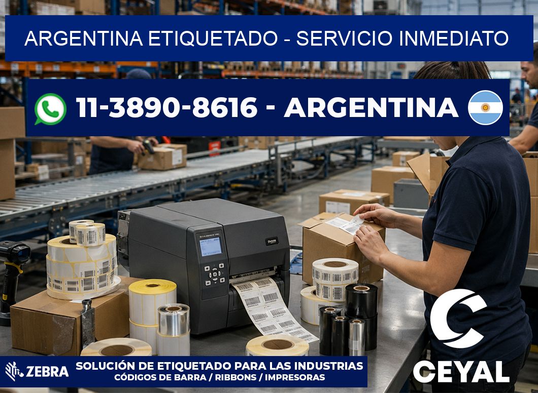 ARGENTINA ETIQUETADO – Servicio inmediato