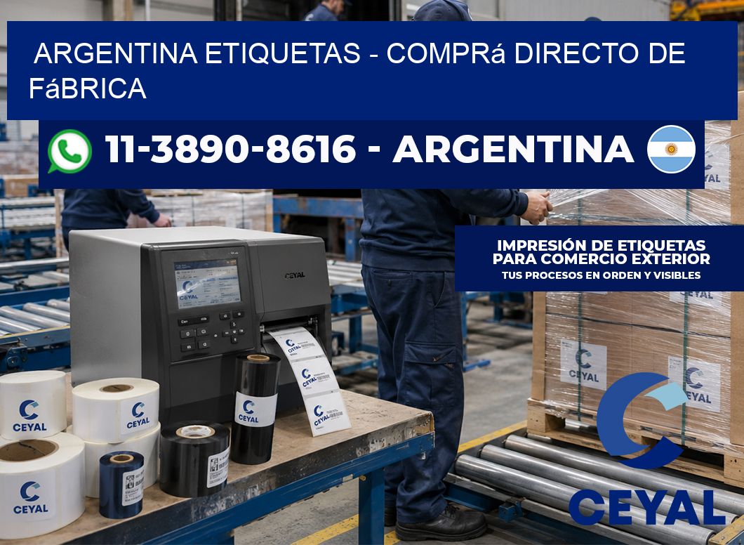 ARGENTINA ETIQUETAS – Comprá directo de fábrica