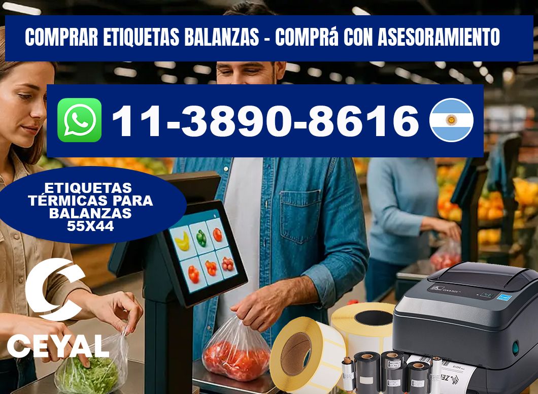 COMPRAR ETIQUETAS BALANZAS - Comprá con asesoramiento