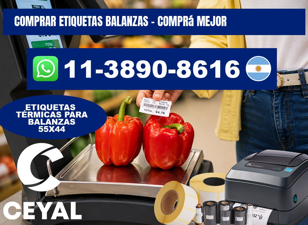 COMPRAR ETIQUETAS BALANZAS - Comprá mejor