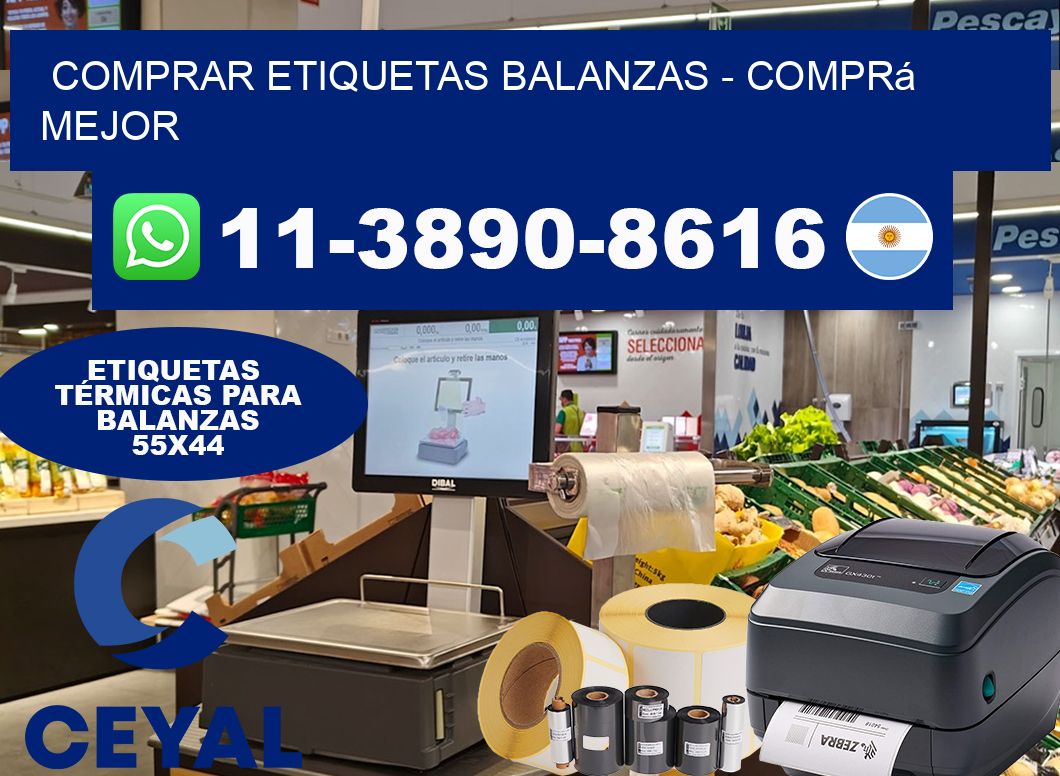 COMPRAR ETIQUETAS BALANZAS – Comprá mejor