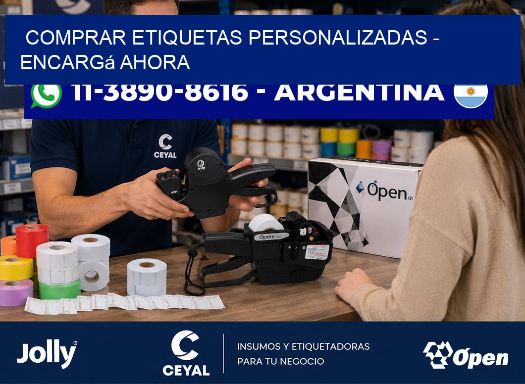 COMPRAR ETIQUETAS PERSONALIZADAS – Encargá ahora
