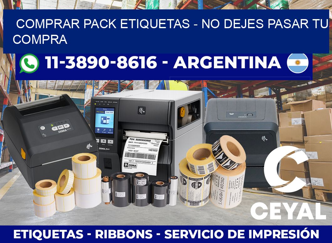 COMPRAR PACK ETIQUETAS – No dejes pasar tu compra