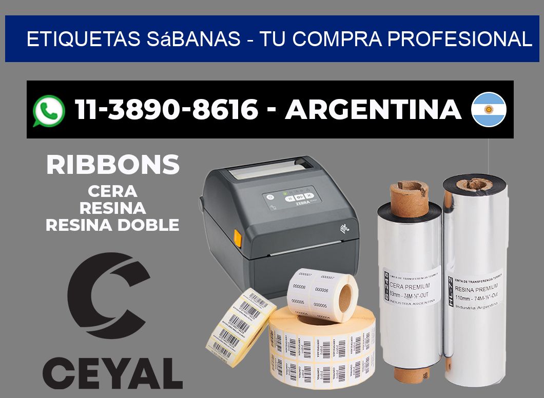 Etiquetas Sábanas - Tu compra profesional