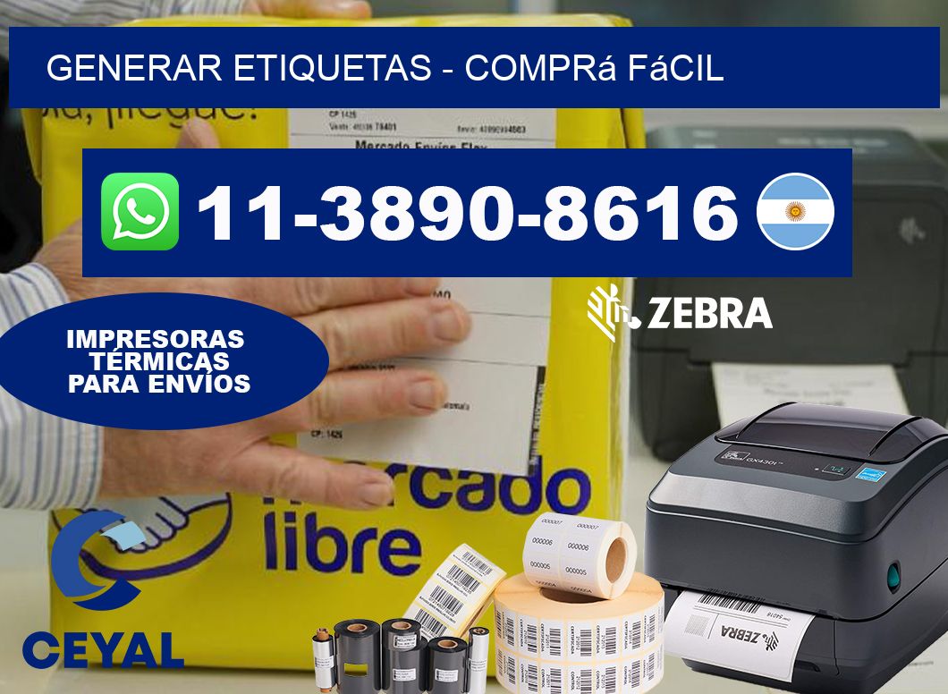 GENERAR ETIQUETAS - Comprá fácil