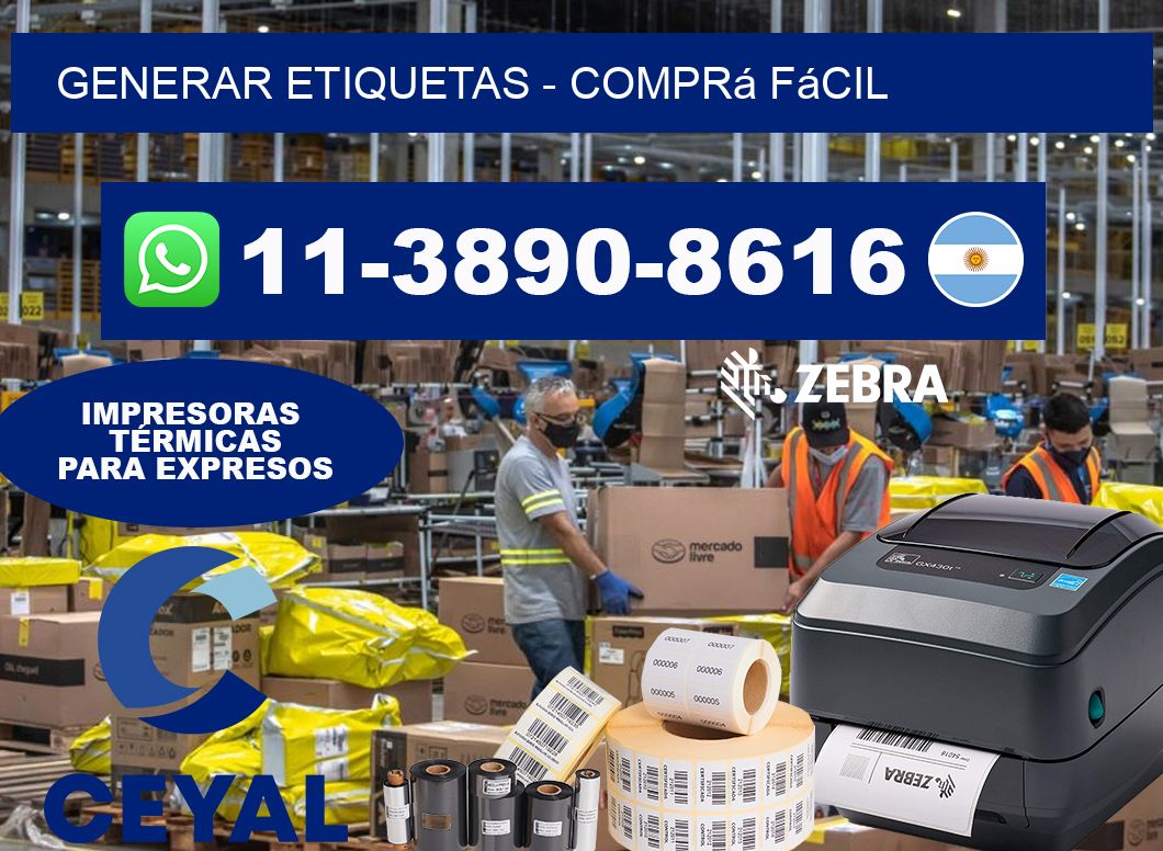 GENERAR ETIQUETAS – Comprá fácil