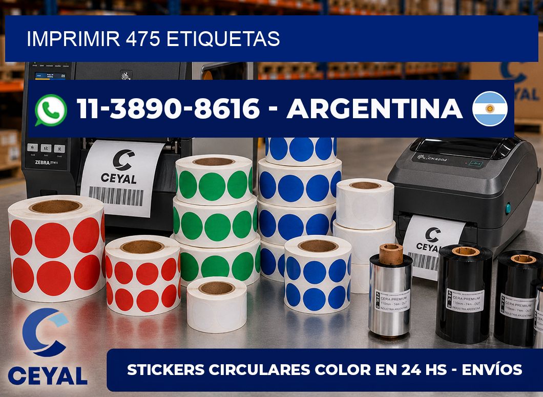 IMPRIMIR 475 ETIQUETAS
