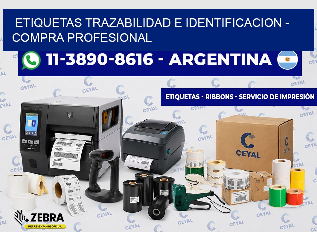 ETIQUETAS TRAZABILIDAD E IDENTIFICACION - Compra profesional