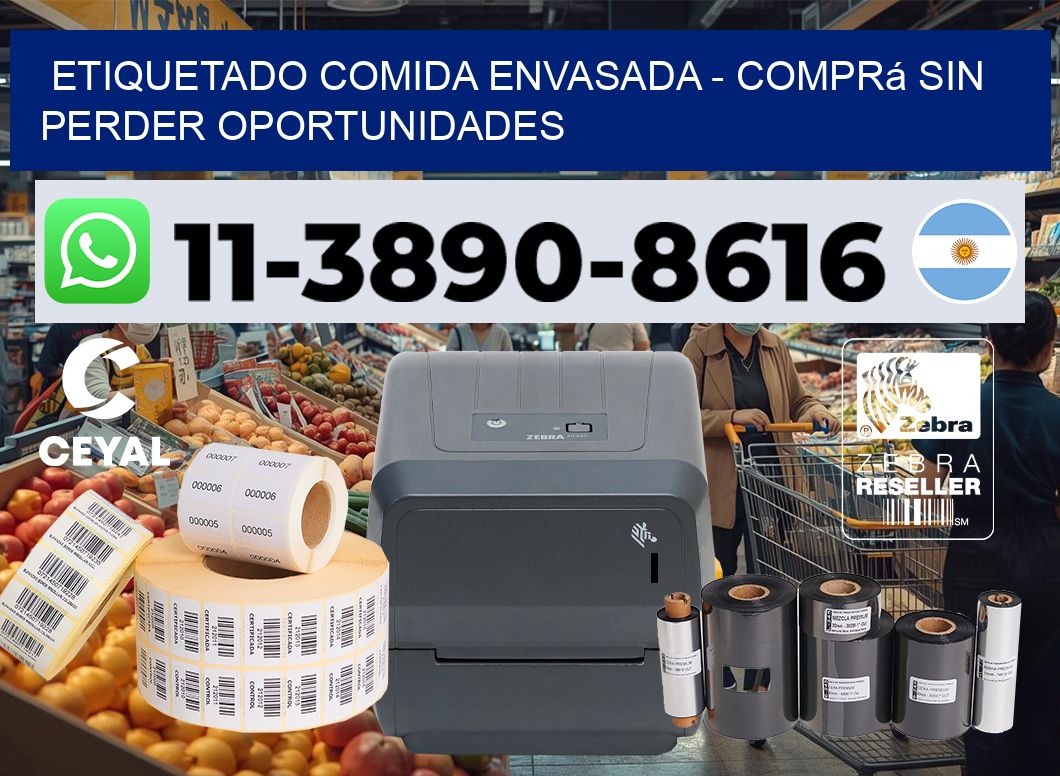 Etiquetado comida envasada - Comprá sin perder oportunidades